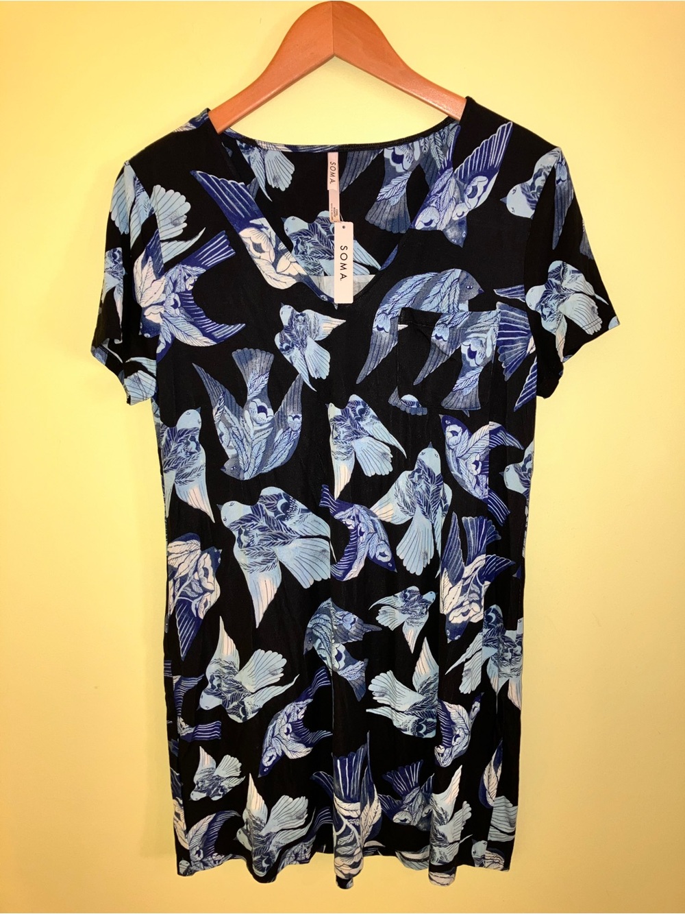 SOMA NEW Cool Nights sleep shirt pajamas sz M pjs night gown NWT $52 retail